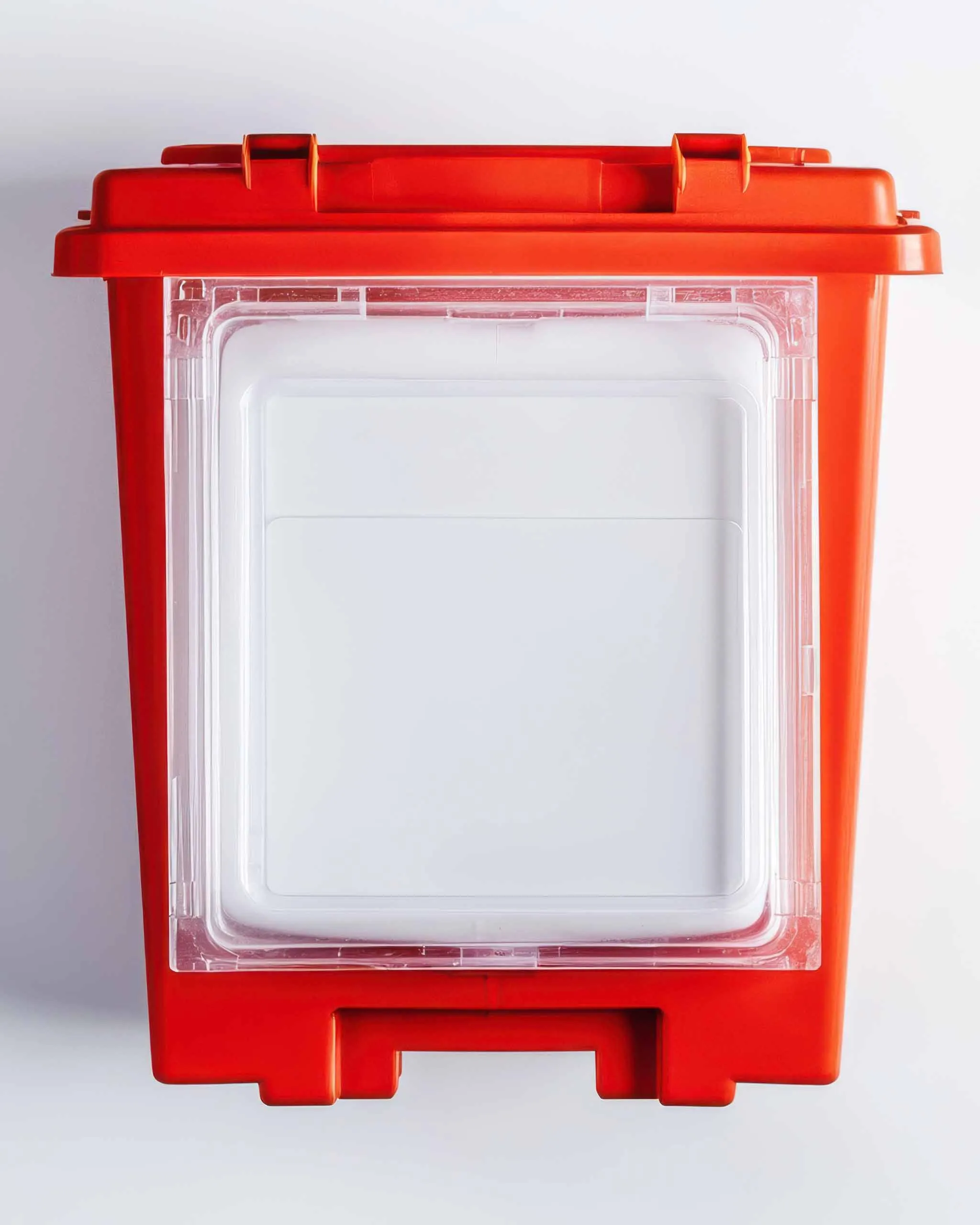 Red bin