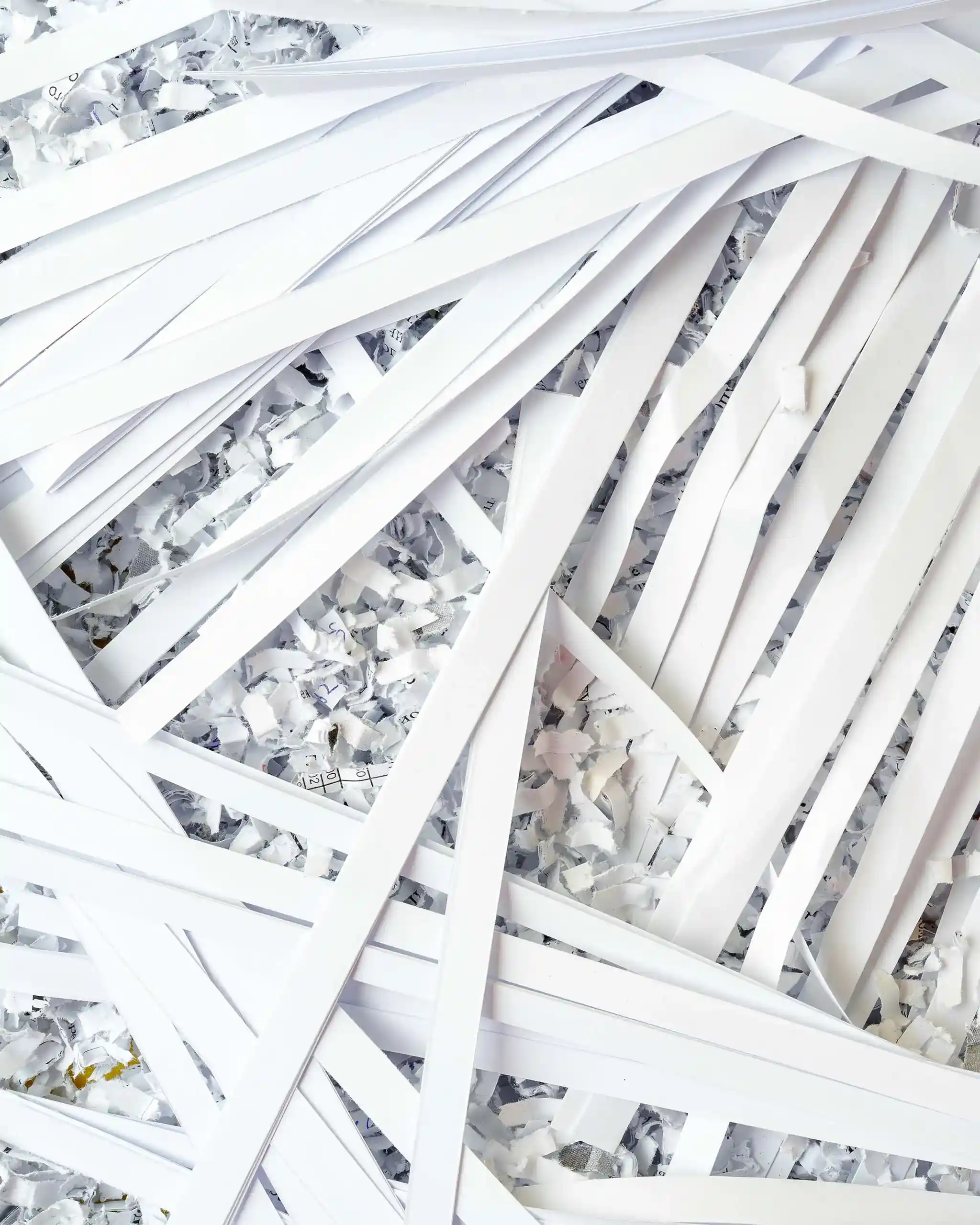 Paper shredded