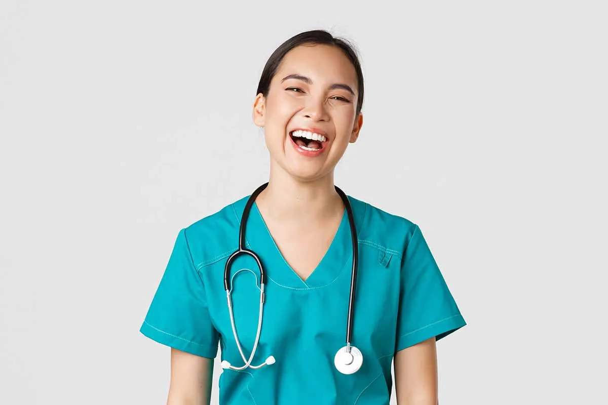 Happy nurse