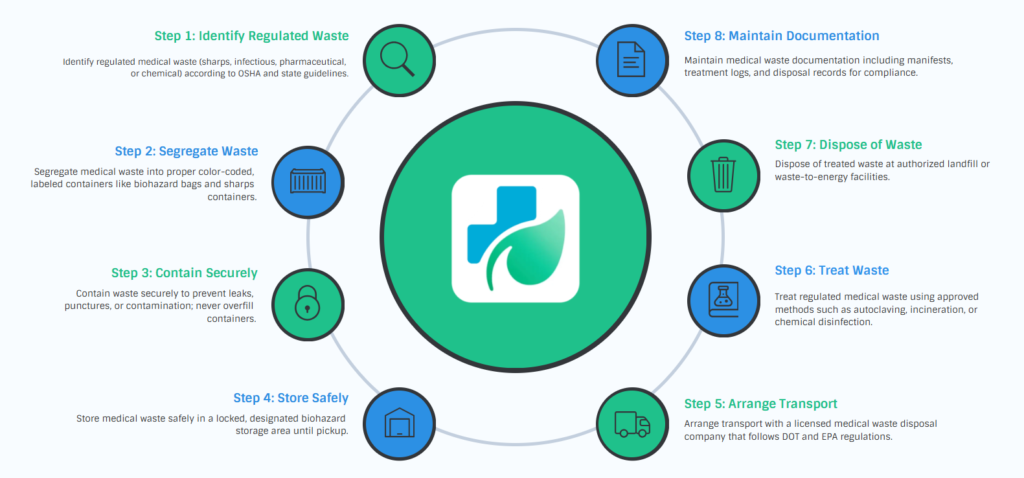 EcoMed Regulated Medical Waste Disposal Process